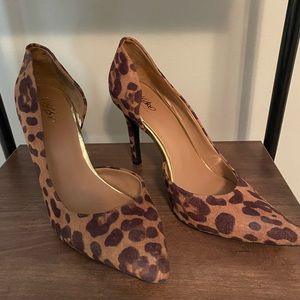 Cheetah Print Heels 7.5